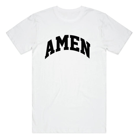 AMEN TEE - WHITE