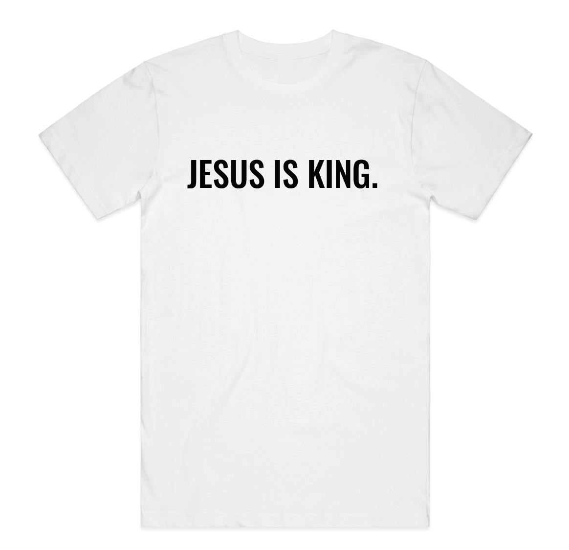 JESUS IS KING - WHITE
